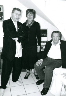 hélène Trinitgnan, Robert Combas et Ladislas Kijno