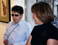 Robert Combas et Hélène Trintignan